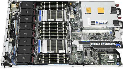 Сервер HP DL360p G8 noCPU 24хDDR3 softRaid P420i 1Gb iLo 2х460W PSU 530FLR 2 2х10Gb/s 10х2,5" FCLGA2011 (2)